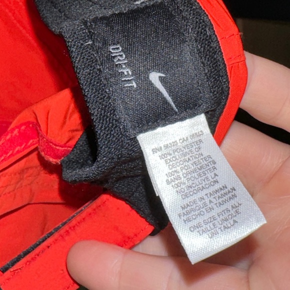 Nike running baseball cap hat Unisex Aerobill Featherlight fiery performance - Picture 4 of 6